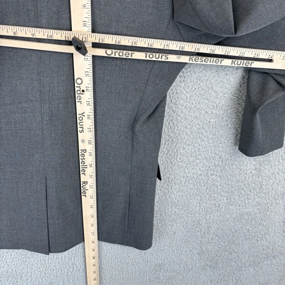 J Crew Thompson Blazer Mens 38S Gray Stretch Sport Coat Jacket 2 Button
